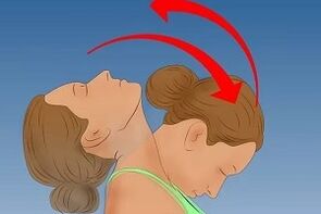 Neck exercises for osteochondrosis